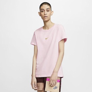 Tricouri Nike Sportswear Swoosh Dama Roz | NJXZ-30165